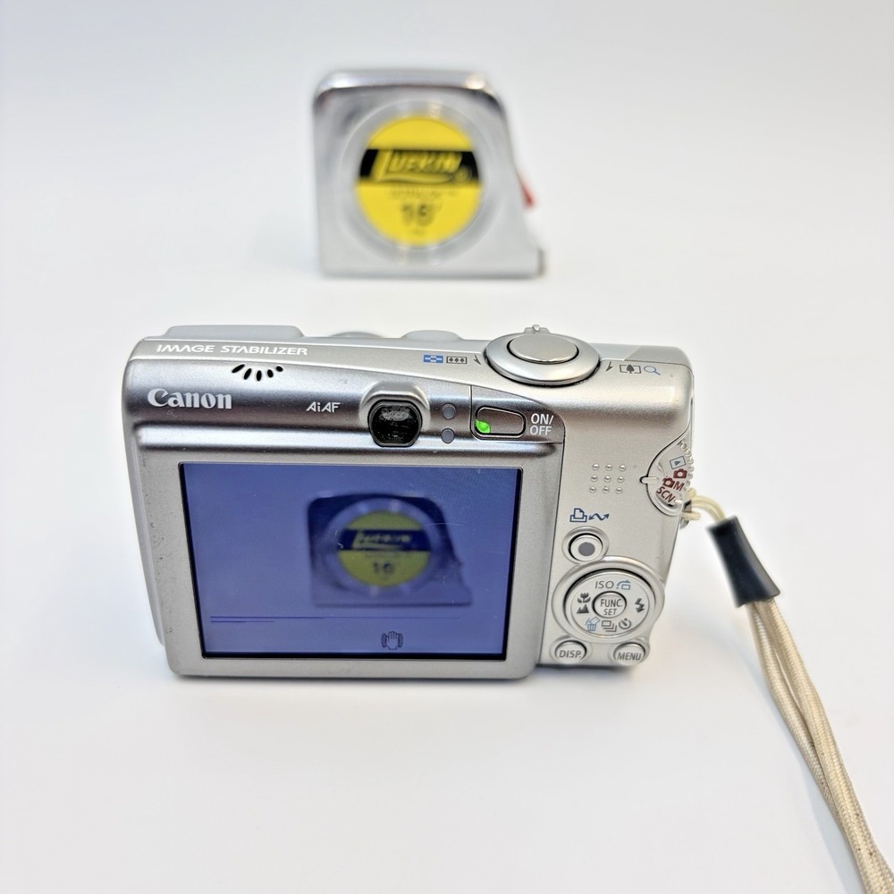 Canon PowerShot SD850 IS Digital Elph Camera Silver 8MP 4x Optical Zoom Works - Picture 5 of 11